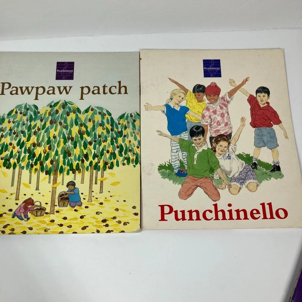 Lot Of 7 Early‎ Reader Song Books Paperback Single Copies Homeschool Tutoring